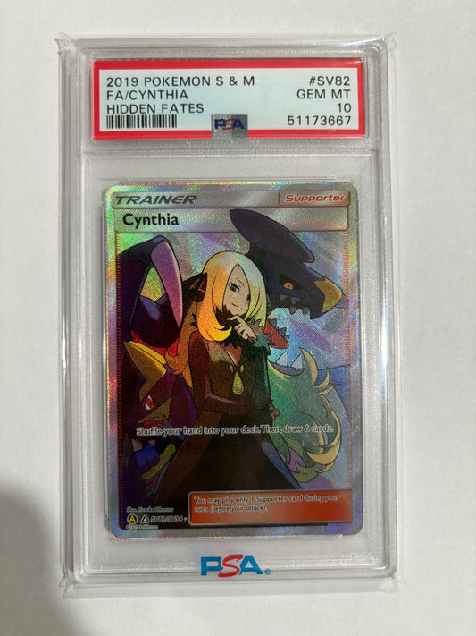 PSA 10 Cynthia #SV82