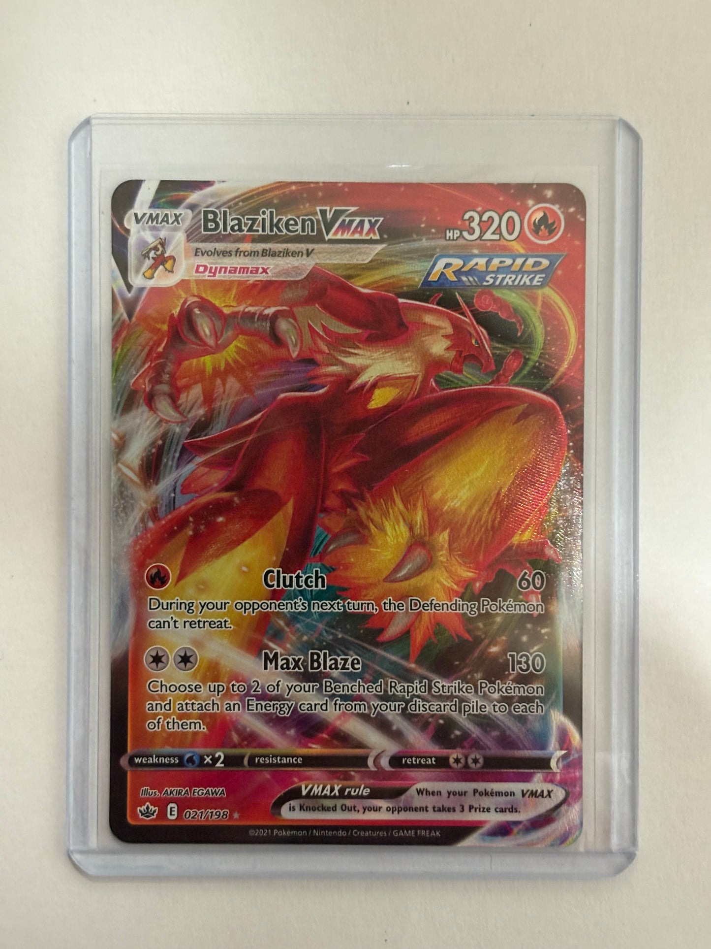 Blaziken VMAX #21