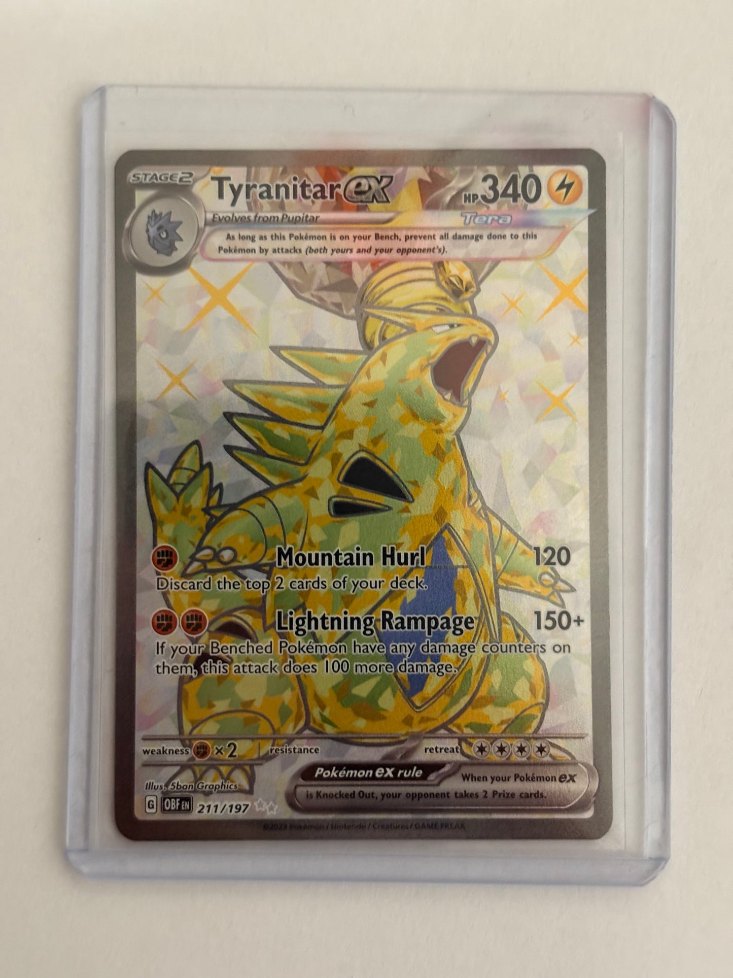 Tyranitar ex #211